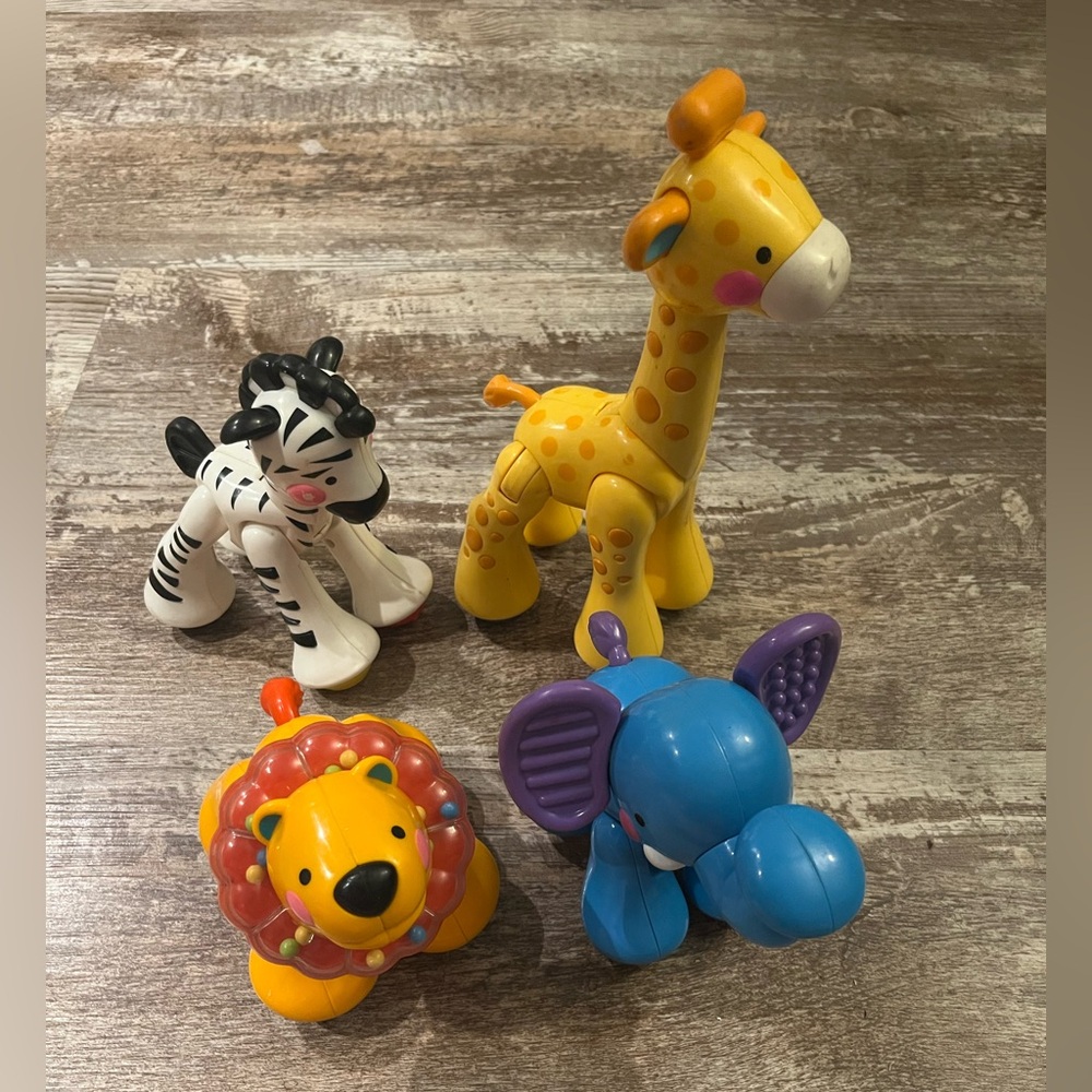 Fisher Price Click Clack Animals Set Of 4